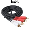Dây AV màu đen Hai Đầu Hoa Sen Trắng Đỏ 3m - Giá chỉ 19.000 VNĐ 2