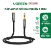 Dây AV nối dài 3.5mm UGREEN – Đầu mạ vàng, vỏ TPE, bảo hành 18 tháng, giảm 20%