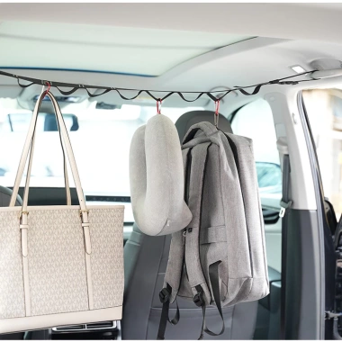 Dây bảo quản điều chỉnh ô tô, dày polyester, móc treo du lịch có khóa gia cố - Dây phơi quần áo di động, phù hợp cắm trại