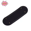 Đáy bầu dục 30x10cm cho túi dệt kim – Phụ kiện DIY túi da, màu trơn, giảm giá 26.702₫ 10