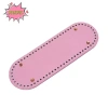 Đáy bầu dục 30x10cm cho túi dệt kim – Phụ kiện DIY túi da, màu trơn, giảm giá 26.702₫ 11
