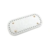 Đáy bầu dục 30x10cm cho túi dệt kim – Phụ kiện DIY túi da, màu trơn, giảm giá 26.702₫ 17