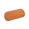 Đáy bầu dục 30x10cm cho túi dệt kim – Phụ kiện DIY túi da, màu trơn, giảm giá 26.702₫ 18