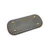 Đáy bầu dục 30x10cm cho túi dệt kim – Phụ kiện DIY túi da, màu trơn, giảm giá 26.702₫ 19