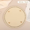 Đáy bầu dục 30x10cm cho túi dệt kim – Phụ kiện DIY túi da, màu trơn, giảm giá 26.702₫ 27