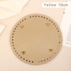 Đáy bầu dục 30x10cm cho túi dệt kim – Phụ kiện DIY túi da, màu trơn, giảm giá 26.702₫ 29