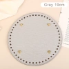 Đáy bầu dục 30x10cm cho túi dệt kim – Phụ kiện DIY túi da, màu trơn, giảm giá 26.702₫ 30