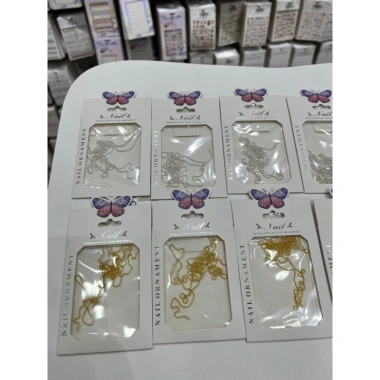 Dây Bi Trang Trí Móng HANGKIU - Đa Màu, Độ Bền Cao, Giá Chỉ 35.000 VNĐ