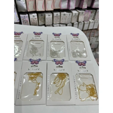 Dây Bi Trang Trí Móng HANGKIU - Đa Màu, Độ Bền Cao, Giá Chỉ 35.000 VNĐ