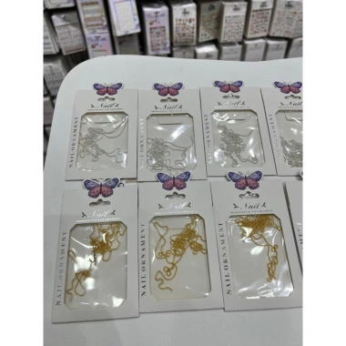 Dây Bi Trang Trí Móng HANGKIU - Đa Màu, Độ Bền Cao, Giá Chỉ 35.000 VNĐ