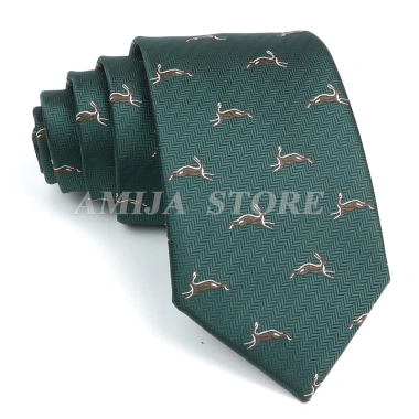 Dây buộc cổ nam jacquard sọc hoa 7cm màu xanh đỏ xanh dương - Phụ kiện thời trang ngày thường, tiệc cưới, quà tặng