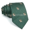 Dây buộc cổ nam jacquard sọc hoa 7cm màu xanh đỏ xanh dương - Phụ kiện thời trang ngày thường, tiệc cưới, quà tặng 10