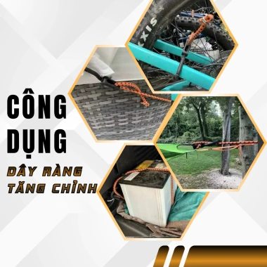 Dây Buộc Đàn Hồi SafeStraps 51cm - Móc Nhựa Lõi Thép Bền Bỉ, Chắc Chắn, Tăng Chỉnh Tiện Lợi, Giá 18.130 VND 8