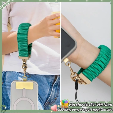 Dây buộc điện thoại chống mất nữ - Đeo cổ tay co giãn ngắn, giao nhanh địa phương
