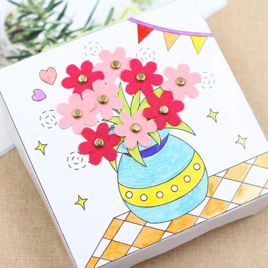 Dây buộc giấy NLINNI đầu tròn 100 chiếc - Phụ kiện scrapbooking giá ưu đãi 62.700 VND