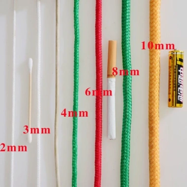 Dây buộc nylon polypropylene dày mỏng, dây thừng chống mòn, dùng để phơi quần áo và trang trí gia dụng