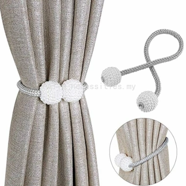 Dây buộc rèm cửa nam châm đính ngọc trai thời trang - Giá chỉ 49.914₫, giảm mạnh