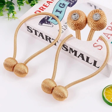 Dây Buộc Rèm Cửa Nam Châm - Kẹp Giữ Rèm, Giá chỉ 43.080 VND, Tiết kiệm 9.000 VND