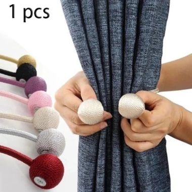 Dây Buộc Rèm Cửa Nam Châm - Kẹp Giữ Rèm, Giá chỉ 43.080 VND, Tiết kiệm 9.000 VND
