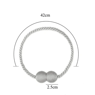 Dây Buộc Rèm Cửa Nam Châm - Kẹp Giữ Rèm, Giá chỉ 43.080 VND, Tiết kiệm 9.000 VND