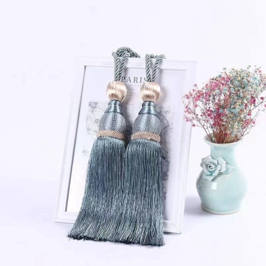 Dây buộc rèm EPOCH tua rua không đục lỗ đa màu, sợi polyester, bóng treo - phụ kiện tennis giá ưu đãi 62.640₫