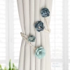 Dây buộc rèm hoa - Khóa dây trang trí cho cửa sổ phòng ngủ, giảm giá 64.800₫ 8