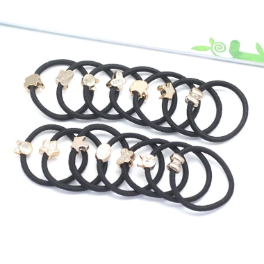 Dây buộc tóc cao su Hàn Quốc màu đen đàn hồi tốt giá chỉ 20.520 VND 3