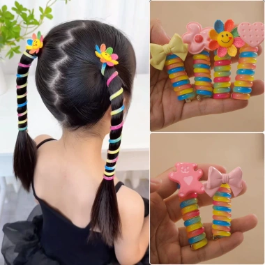 Dây Buộc Tóc Dạng Xoắn Xinh Xắn Cho Bé Gái Giá 8.900đ Giảm Giá Nhanh