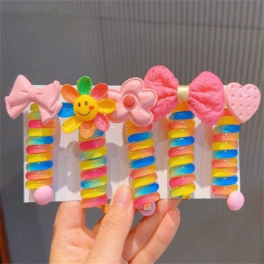 Dây Buộc Tóc Dạng Xoắn Xinh Xắn Cho Bé Gái Giá 8.900đ Giảm Giá Nhanh