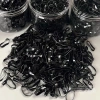 Dây buộc tóc dùng một lần - Dây cao su đen dày, phụ kiện thời trang nữ, giá ưu đãi 25.380 VND