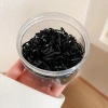 Dây buộc tóc dùng một lần - Dây cao su đen dày, phụ kiện thời trang nữ, giá ưu đãi 25.380 VND 9