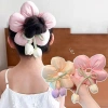 Dây buộc tóc hoa tulip dạng bandeau co giãn giá chỉ 38.5k, giao hàng nhanh trong khu vực 2