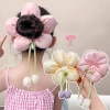 Dây buộc tóc hoa tulip dạng bandeau co giãn giá chỉ 38.5k, giao hàng nhanh trong khu vực 3