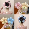 Dây buộc tóc hoa Tulip lớn 5 cách Hàn Quốc - Vòng xốp siêu mềm, giá chỉ 42.000 VND