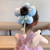 Dây buộc tóc hoa Tulip lớn 5 cách Hàn Quốc - Vòng xốp siêu mềm, giá chỉ 42.000 VND 4