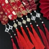 Dây buộc tóc NLINNI ngựa và rồng - hanfu bé gái, mũ nón năm mới, giảm giá 3