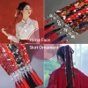 Dây buộc tóc NLINNI ngựa và rồng - hanfu bé gái, mũ nón năm mới, giảm giá 4
