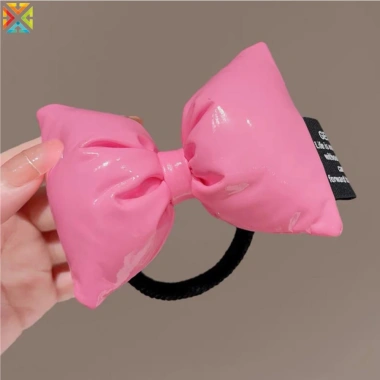 Dây Buộc Tóc Thắt Nơ Ba Chiều Màu Hồng Dễ Thương Cho Bạn Gái Giá Ưu Đãi 44.156₫