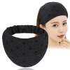Dây buộc tóc trắng rộng vành gợn sóng - Băng đô chạy bộ yoga, không trượt, thoải mái, giảm còn 53k 6