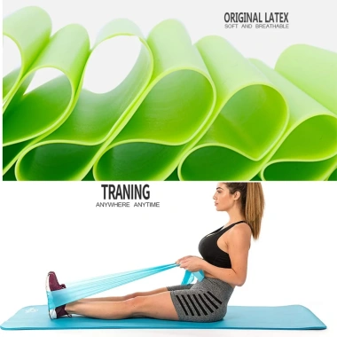 Dây cao su kháng lực đàn hồi bản thun FlexBand tập yoga gym 8DK giảm giá 55k 4 Dây cao su kháng lực đàn hồi bản thun FlexBand tập yoga gym 8DK giảm giá 55k 4