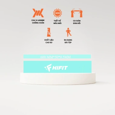Dây Cao Su Kháng Lực Mini Band HIFIT - Tập Gym, Yoga, Mông, Bóng Đá, Giá 30.000đ, Giảm từ 37.200đ 10