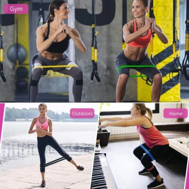 Dây Cao Su TPE Kháng Lực Co Giãn - Dễ Dàng Tập Gym Yoga Crossfit Thể Hình - Giá 10.785 VND