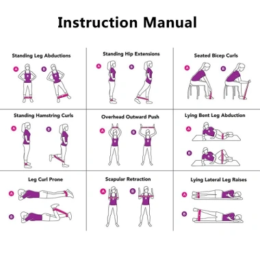 Dây Cao Su TPE Kháng Lực Co Giãn - Dễ Dàng Tập Gym Yoga Crossfit Thể Hình - Giá 10.785 VND
