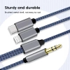 Dây Cáp Âm Thanh 2 Trong 1 3.5mm Type C Aux Cho Điện Thoại Giá 70.939 VND Tương Thích Nhiều Thiết Bị 4