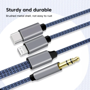 Dây Cáp Âm Thanh 2 Trong 1 3.5mm Type C Aux Cho Điện Thoại Giá 70.939 VND Tương Thích Nhiều Thiết Bị 4 Dây Cáp Âm Thanh 2 Trong 1 3.5mm Type C Aux Cho Điện Thoại Giá 70.939 VND Tương Thích Nhiều Thiết Bị 4