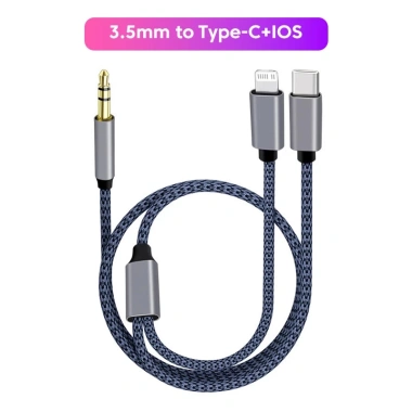 Dây Cáp Âm Thanh 2 Trong 1 3.5mm Type C Aux Cho Điện Thoại Giá 70.939 VND Tương Thích Nhiều Thiết Bị 7 Dây Cáp Âm Thanh 2 Trong 1 3.5mm Type C Aux Cho Điện Thoại Giá 70.939 VND Tương Thích Nhiều Thiết Bị 7