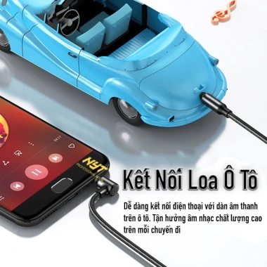 Dây Cáp Âm Thanh 3.5mm Đầu Vuông Góc Cao Cấp NYT N18 - BH 12T, Giá 69k, Chính Hãng 7 Dây Cáp Âm Thanh 3.5mm Đầu Vuông Góc Cao Cấp NYT N18 - BH 12T, Giá 69k, Chính Hãng 7