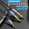 Dây cáp âm thanh Vention TRS 3.5mm và TS 6.5mm tương thích điện thoại PC, giá 130k
