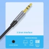 Dây cáp âm thanh Vention TRS 3.5mm và TS 6.5mm tương thích điện thoại PC, giá 130k 5