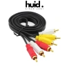 Dây Cáp AV RCA 3 Đầu Hoa Sen Đực 1.5m - Độ Dài Lên Đến 1.5m, Giá Chỉ 25.000 VND